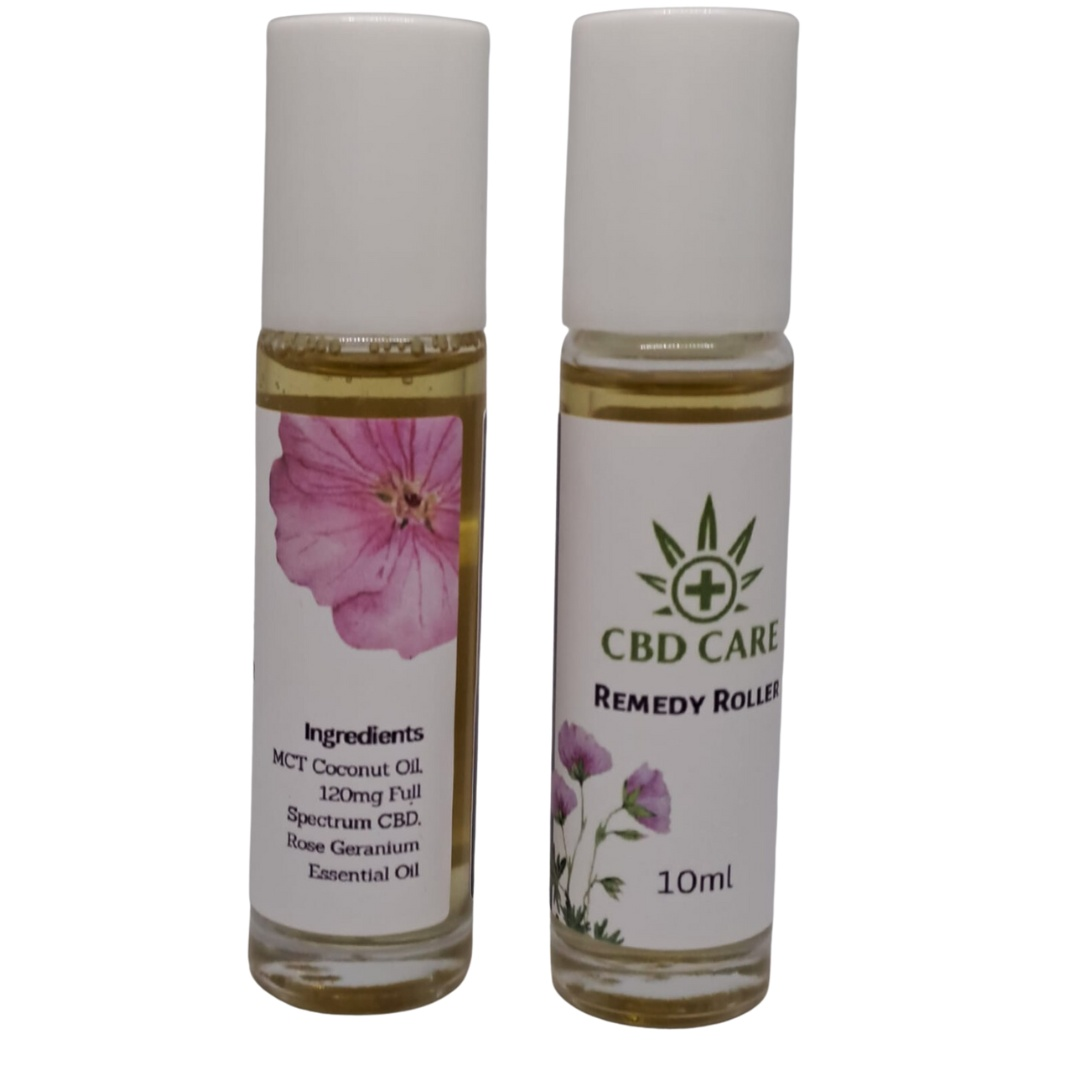 CBD Care Remedy Roller - Rose Geranium – CBD Care Shop