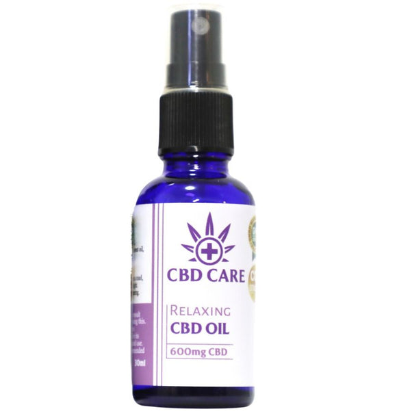 CBD Care Oil 600mg - Relaxing  30ml