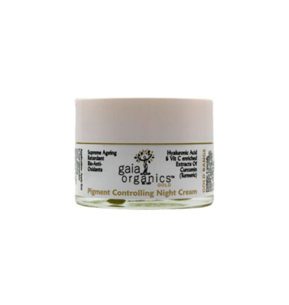 Gaia Pigment Controlling Complex NIGHT cream (Premium Gold Range)