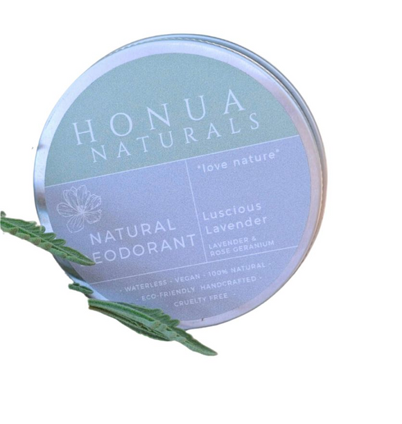 Honua Natural Deodorant Luscious Lavender