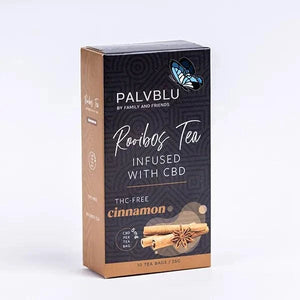 Palvblu Rooibos CBD infused Tea Cinnamon 10 pack