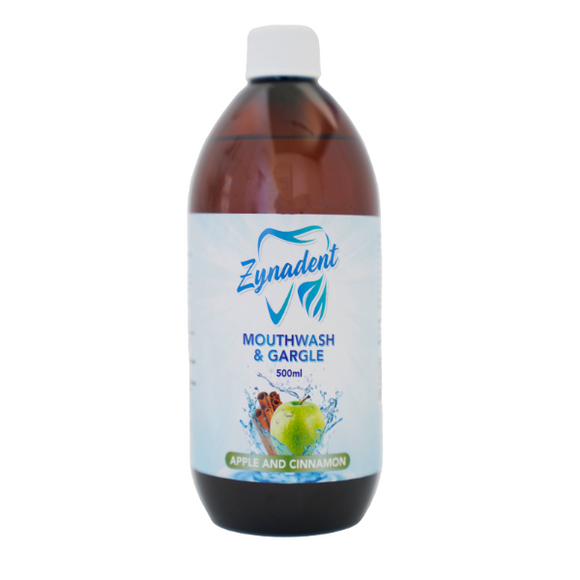 Zynadent – Apple  & Cinnamon Mouthwash 500ml