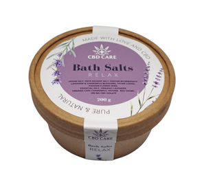 CBD Care Bath Salts Relax 200g