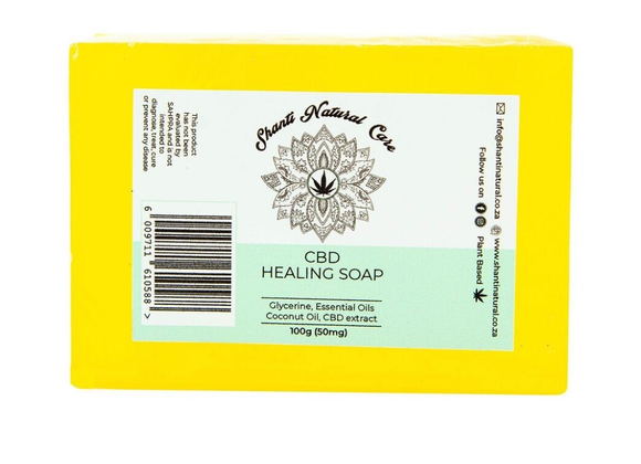 Shanti Natural Care CBD Healing Soap